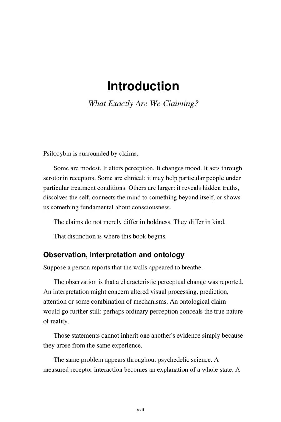 Introduction — What Exactly Are We Claiming?, sample page 1