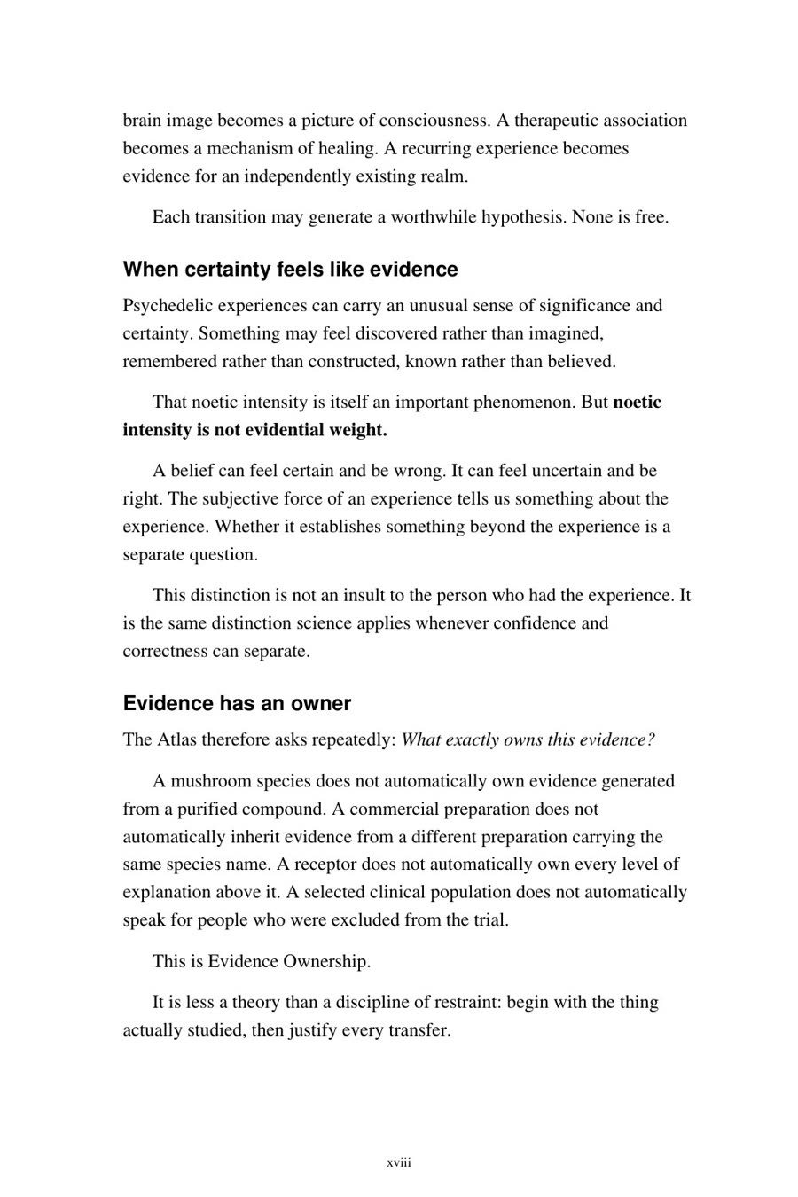 Introduction — What Exactly Are We Claiming?, sample page 2